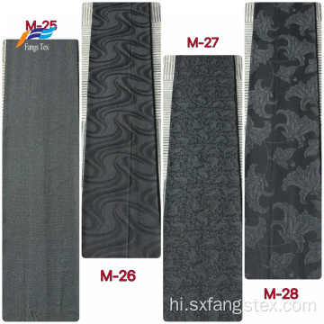 Cusrom पॉलिएस्टर Marvijet Jacquard औपचारिक काले कपड़े